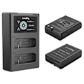 Miniatyrbillede 3 af 9: Smallrig Kamera Batterioplader Srni105