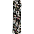 Miniatyrbillede 3 af 6: Urban Classics Nederdel Viscose Midi Sort S Kvinde