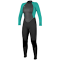 Miniatyrbillede 1 af 2: O´neill Wetsuits Ryg Zip Suit Kvinde Reactor Ii 3/2 Mm Grøn,Sort 8
