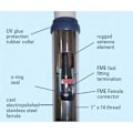 Miniatyrbillede 2 af 3: Glomex Glomeasy Vhf Antenna With Fme Termination Blå,Søvfarvet