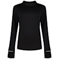 Miniatyrbillede 1 af 3: Under Armour Langærmet T-shirt Qualifier Cold Sort M Kvinde
