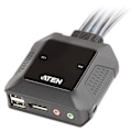 Pikkukuva 3 / 7: Aten Kvm-kytkin Cs22dp-at Musta
