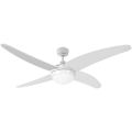 Miniatyrbillede 1 af 2: Edm Loftsventilator Caspio 60w 132 Cm Hvid One Size / EU Plug