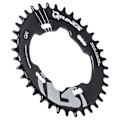 Miniatyrbillede 2 af 3: Rotor Kæderring Qx1 Xtr 96 Bcd Sort 34t