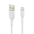 Miniatyrbillede 1 af 7: Belkin BoostCharge USB-kabel 2 m USB A USB C Hvid