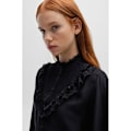Miniatyrbillede 4 af 5: Hugo Bluse Erallia 10255217 Sort 40 Kvinde