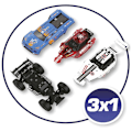 Miniatyrbild 4 av 5: Ninco Diy 3 En 1 Silver