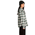 Pikkukuva 3 / 3: Volcom Plaid To Meet U Pitkähihainen Kauluspaita Vihreä S Nainen