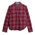 Miniatyrbillede 3 af 6: Superdry Lumberjack Check Flannel Overtrøje Rød 2XS Kvinde