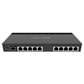 Miniatyrbillede 1 af 7: Mikrotik Rb4011lgs+rm 10 Ports Hub Switch Sort