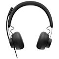 Miniatyrbillede 3 af 10: Logitech Hovedtelefoner Zone Wired Graphite Emea Sort
