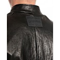 Miniatyrbillede 5 af 5: Replay Læderjakke M8385.000.84950 Sort M Mand