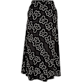 Miniatyrbillede 4 af 4: Urban Classics Midi Nederdel Viscose Sort XS Kvinde