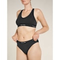 Miniatyrbillede 3 af 6: Icebreaker Merino 125 Cool-lite Sprite Hipster Trusser Sort L Kvinde