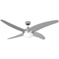 Pikkukuva 1 / 2: Edm Kattotuuletin Caspio 60w 132 Cm Hopeinen One Size / EU Plug