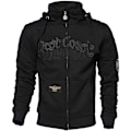 Miniatyrbillede 1 af 4: West Coast Choppers Hættetrøje Kevlar Por Vida Sort 4XL Mand