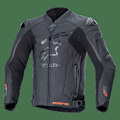 Miniatyrbillede 1 af 2: Alpinestars Gp Plus R V4 Ride Perforeret Læderjakke Sort 54 Mand