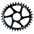 Miniatyrbillede 1 af 2: Lola Oval Kædering Med Direkte Montering Cannondale Mcdlai Søvfarvet 34t
