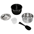 Miniatyrbillede 3 af 4: Rommelsbacher Mrk 500 2l Ris Komfur Sort One Size / EU Plug