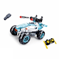 Miniatyrbillede 1 af 5: Sluban Power Bricks R/c 2.4g Car 268 Stykker Konstruktion Spil Søvfarvet