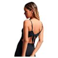 Miniatyrbillede 4 af 7: Superdry Lang Kjole Uden ærmer Studios Jersey Open Back Sort XL Kvinde