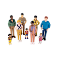 Miniatyrbild 1 av 7: Miniland Siffror För Etnisk Mångfald Flerfärgad