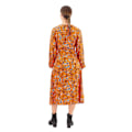 Pikkukuva 2 / 5: Superdry Lyhythihainen Midi-mekko Printed V Tea Oranssi M Nainen