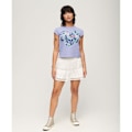 Pikkukuva 3 / 4: Superdry Floral Scripted Lyhythihainen T-paita Violetti XS Nainen