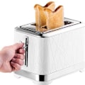 Miniatyrbillede 3 af 5: Russell Hobbs Structure Blanco 28090-56 Brødrister 2 Riller  One Size / EU Plug