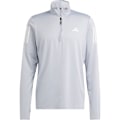 Miniatyrbillede 3 af 6: Adidas Halv Lynlå Sweatshirt Own The Run Base Grå XL / Regular Mand
