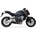 Miniatyrbillede 3 af 4: Ixil Homologeret Rustfrit Stål Full Line System Dual Hyperlow Xl Honda Cb 650 F 14-18/cb 650 R 19-20/cbr 650 F 15-18/cbr 650 R 19-20 Søvfarvet