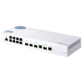 Miniatyrbillede 1 af 7: Qnap Qsw-m408-2c 8 Port 1gbps 2 Port 1 Hvid