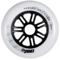 Miniatyrbillede 1 af 2: Powerslide Skøjter Hjul Spinner 110 3 Enheder Transparent 110 mm / 88A