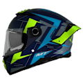 Miniatyrbillede 3 af 3: Mt Helmets Fuld Ansigtshjelm Thunder 4 Sv Mountain Blå XS