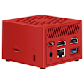 Pikkukuva 1 / 3: Leotec Pöytätietokone Lempc06r N100/8gb/128gb Ssd Punainen