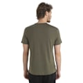Miniatyrbillede 2 af 8: Icebreaker Merino Core T-shirt Med Korte ærmer Grøn XL Mand