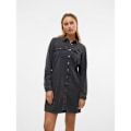 Miniatyrbillede 4 af 6: Vero Moda Jennie Langærmet Kort Kjole Sort XS Kvinde