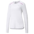 Miniatyrbillede 1 af 2: Puma Langærmet T-shirt Cloudspun Marathon Hvid S Kvinde