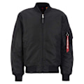 Miniatyrbillede 1 af 2: Alpha Industries Ma-1 Dragon Emb Jakke Sort M Mand