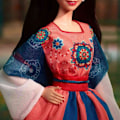 Miniatyrbillede 4 af 6: Barbie Nytårs Månedukke Signature Blå