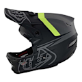 Miniatyrbillede 6 af 9: Troy Lee Designs Styrthjelm Ned Ad Bakke D3 Fiberlite Sort L