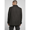 Miniatyrbillede 3 af 8: Urban Classics Klassisk Frakke Pea Coat Sort L Mand