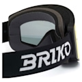 Miniatyrbillede 4 af 4: Briko Bufera Skibriller Sort Red Mirror/CAT2