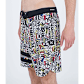 Miniatyrbild 3 av 5: Hurley Badbyxor Phantom Eco 25th S1 Block Party 18´´ Flerfärgad 28 Man