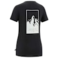 Miniatyrbillede 2 af 2: Edelrid Onset T-shirt Med Korte ærmer Sort XL Kvinde