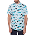 Pikkukuva 1 / 3: Original Penguin Aop Wavy Lyhythihainen Paita Monivärinen S Mies