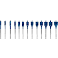Miniatyrbillede 1 af 9: Bosch Professional Router Bit Expert Self Cut 10/12/13/14/16/18/20/22/24/25/28/30/32 Mm 13 Enheder Søvfarvet