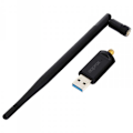 Miniatyrbillede 4 af 4: Approx Usb Netværksadapter Appusb1200da Usb 3.0 Sort