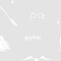 Miniatyrbillede 4 af 4: Play Fabrics Dynetæppe Med Knapper Harry Potter Universe Til 90 Seng 155x220 Cm