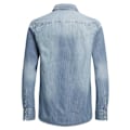 Miniatyrbillede 4 af 8: Jack & Jones Lang Ærmet Skjorte Essential Sheridan Blå L Mand